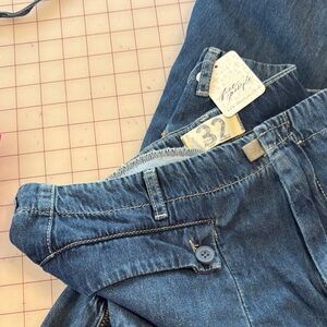 Free People Blue Flare & Wide Leg Jeans